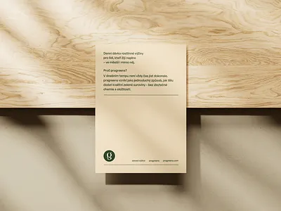 Brand Communication System - pragreens brand experience card cards concept development creative direction eco eco friendly fresh greens label design labels local farm microgreens packaging packaging design visual communication visual identity wood wooden yellow hyphen
