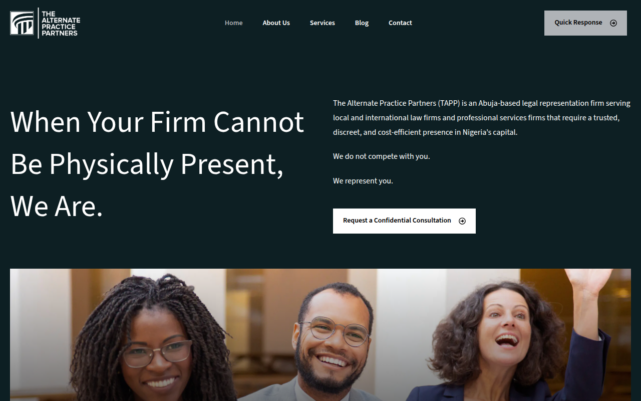 Tapp Africa elementor ui wordpress
