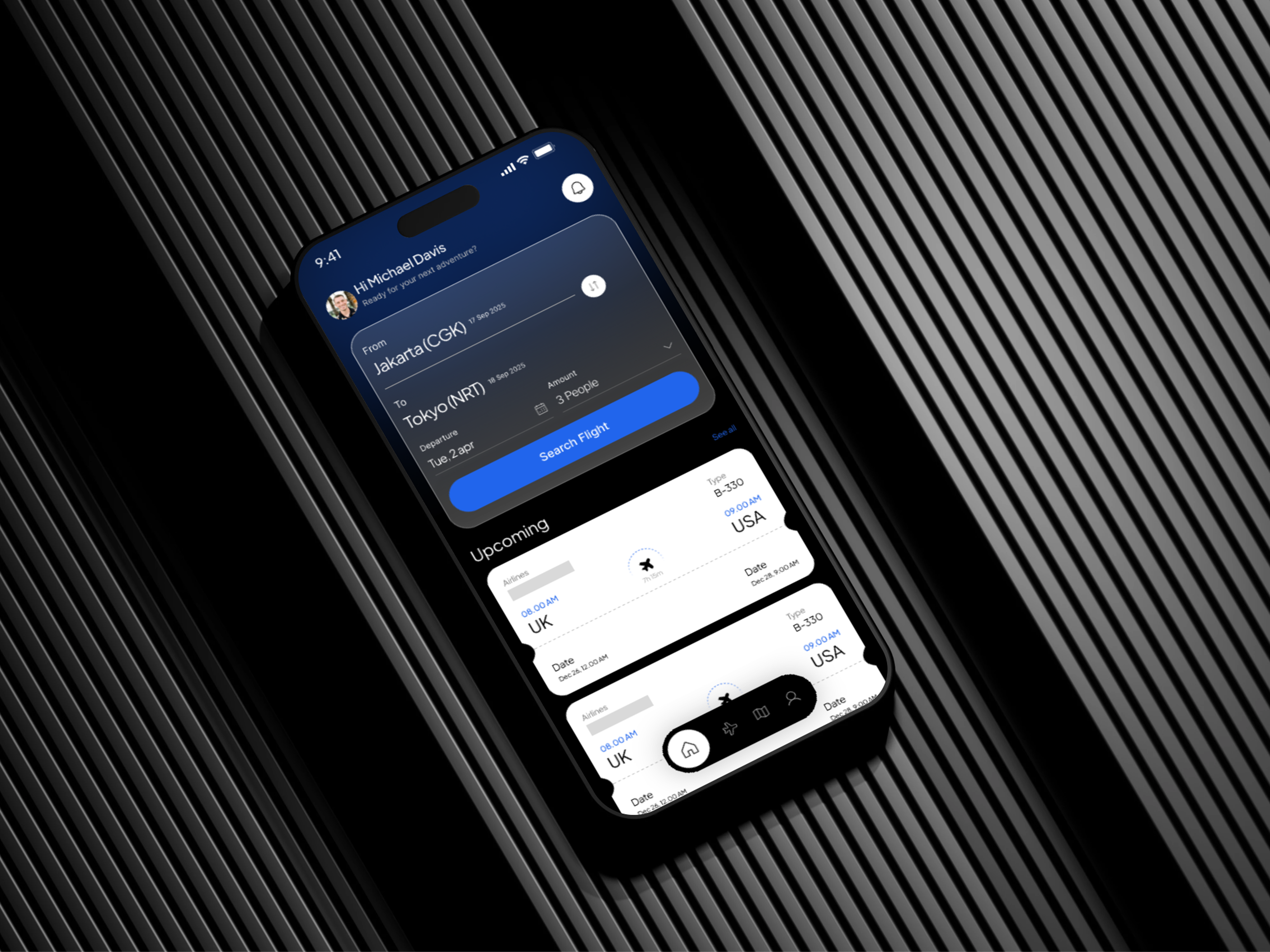 Modern Flight Booking App UI airline app design app design dribbble app ui inspiration booking app ui clean mobile ui figma app design flight app design flight booking app flight search app flight ticket app mobile app ux mobile ui design modern ui design travel app ui travel booking ui travel ux design ui design trends ui ux designer