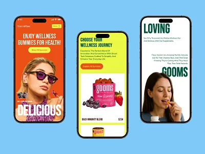 Food Supplement Ecommerce - Mobile Responsive ecommerce website food supplement health product mobile responsive nutrition brand product landing page responsive design supplement ecommerce ui ui ux ux vitamin store web design web responsive website wellness ecommerce woman health woman healthcare woman nutrition