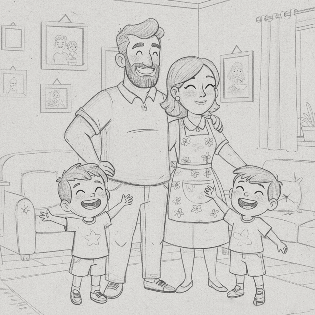 Example of Design Children's Book Illustrations