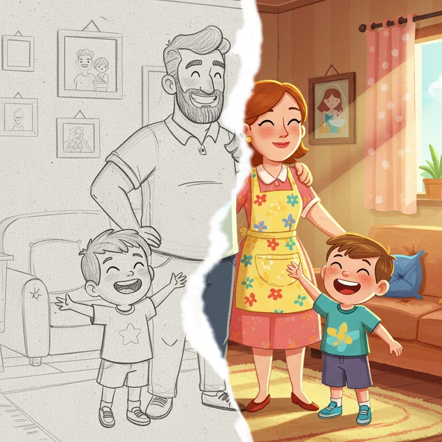 Example of Design Children's Book Illustrations