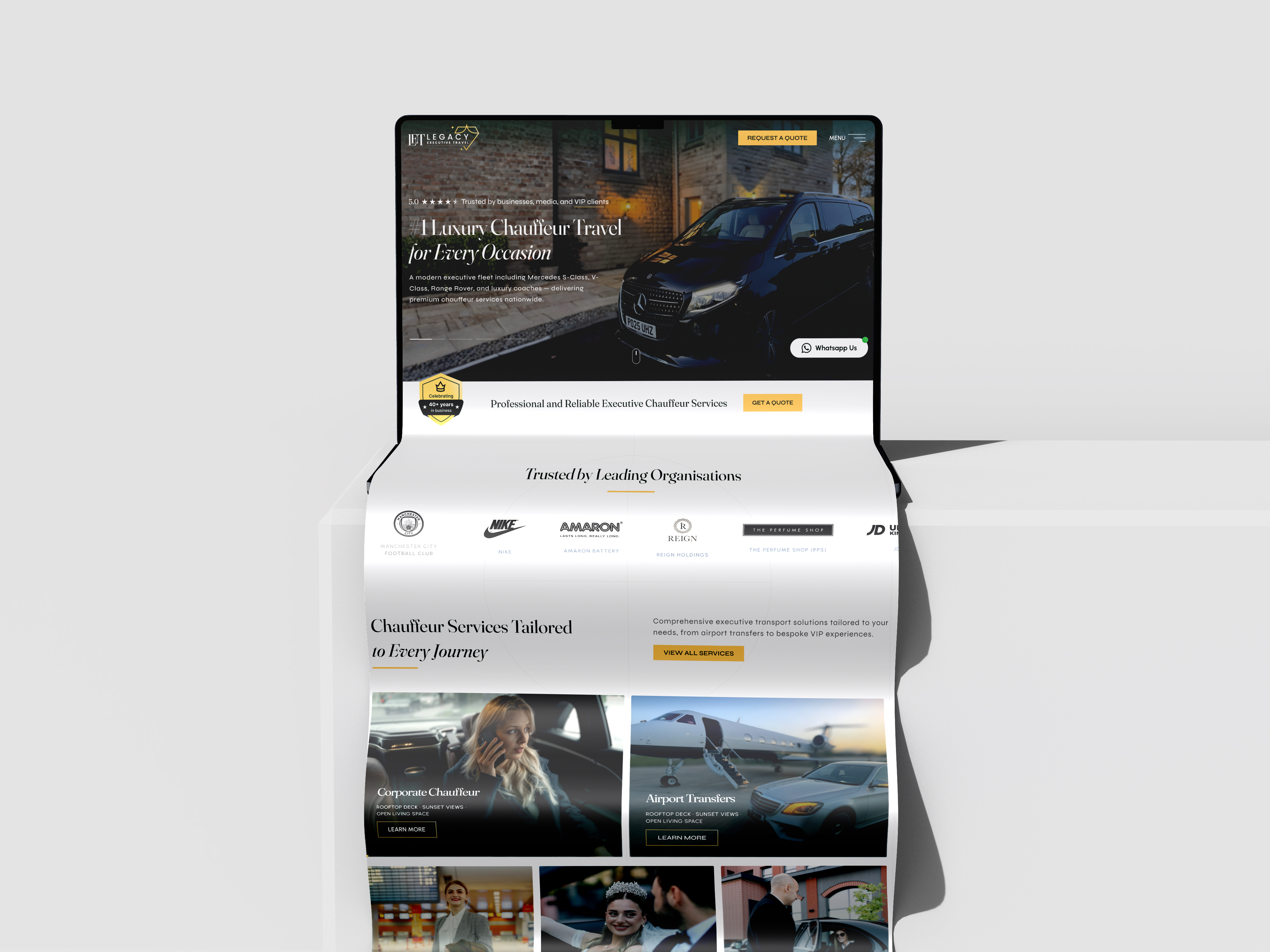 Example of Website Design Audit