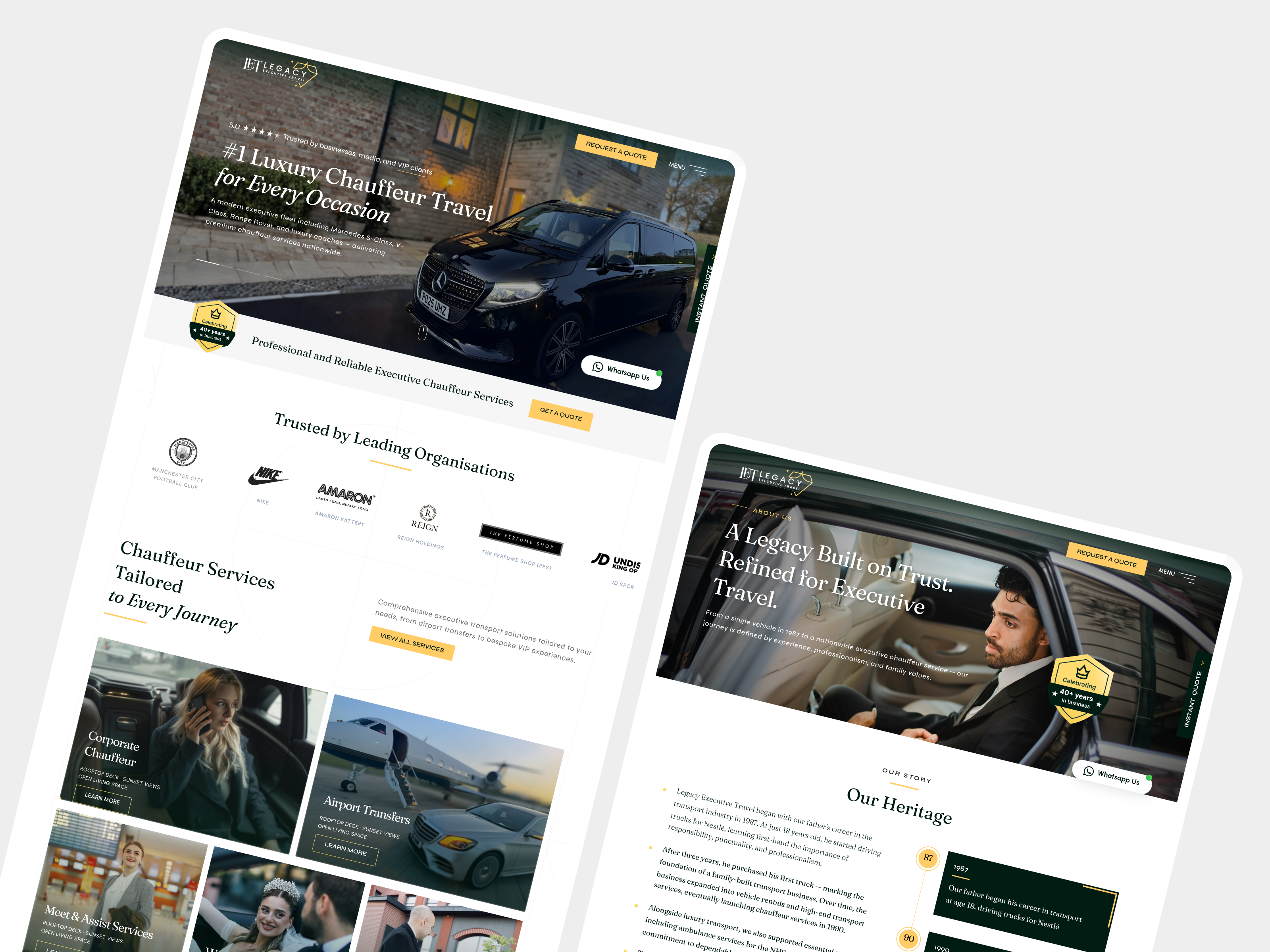 Example of Travel & Transportation Websites