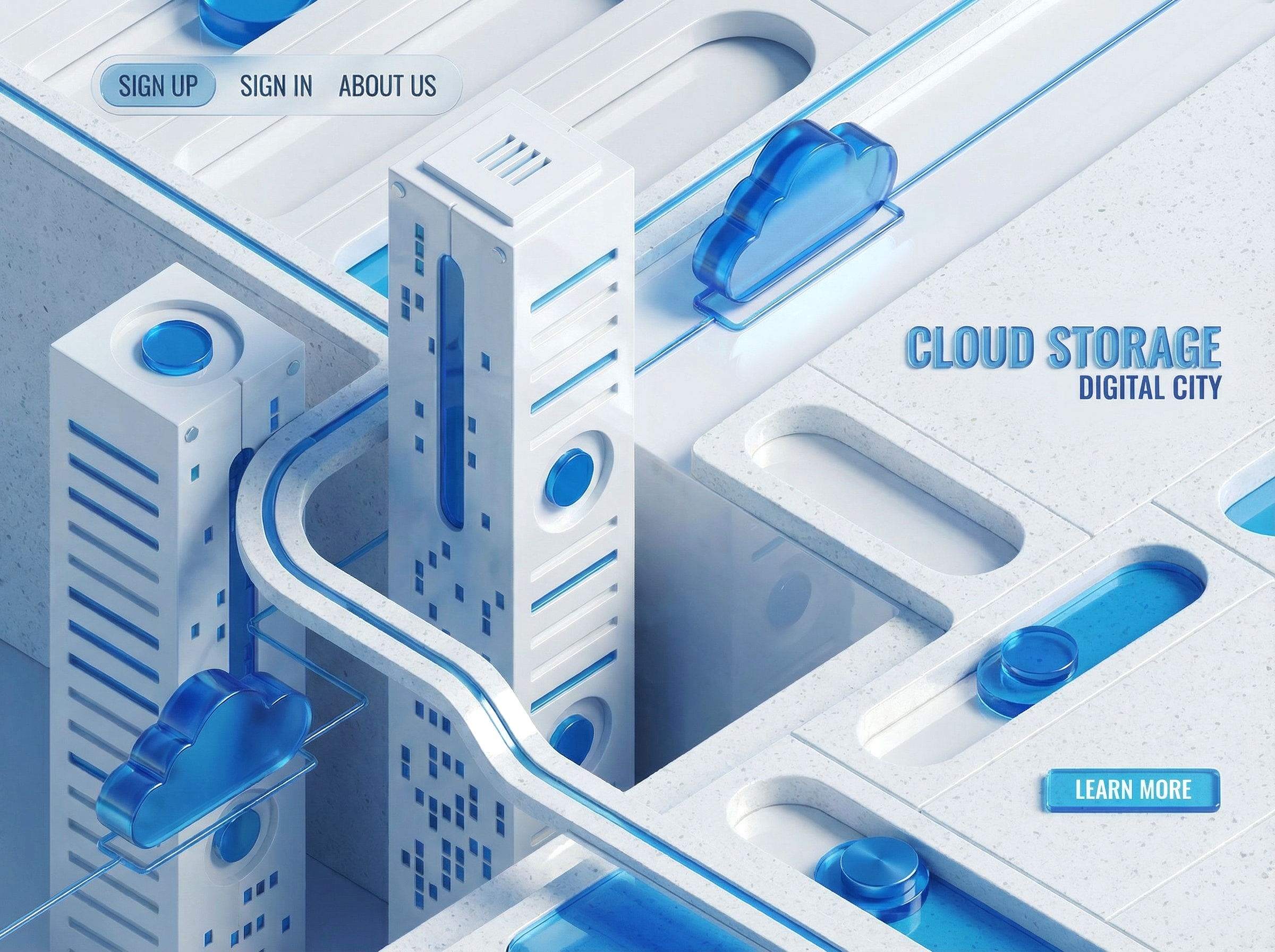 3D Cloud Storage