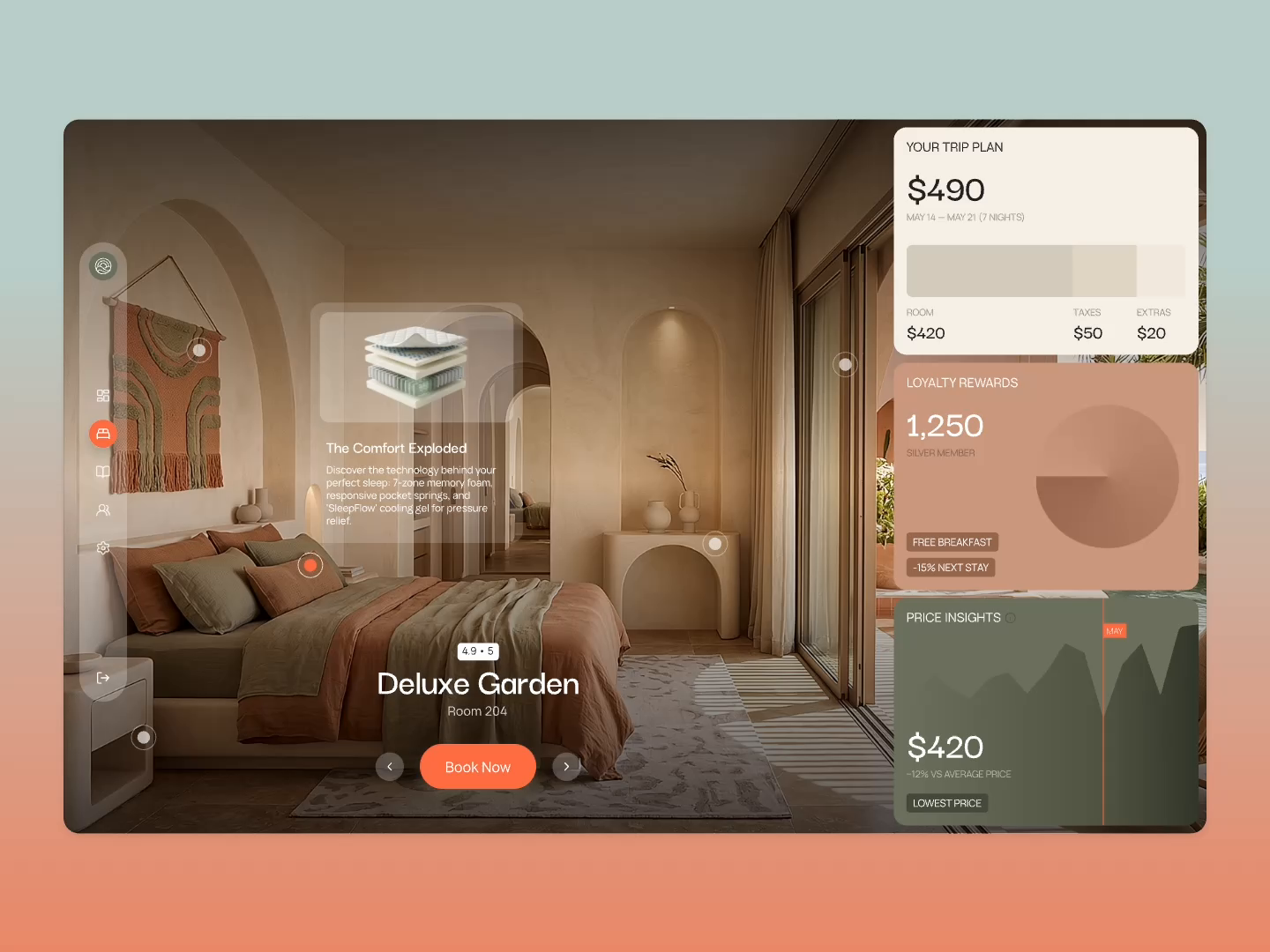 Example of Website UI Concepts