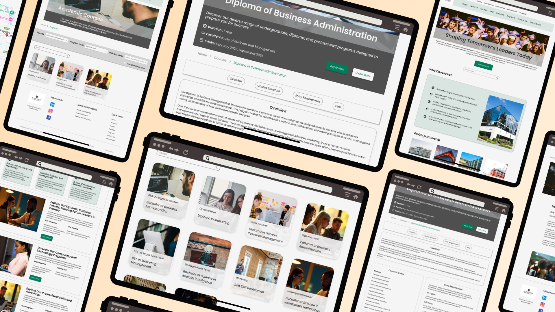 BlackWood-University Portal