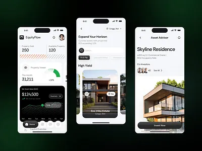 Real Estate Mobile App Design app interface design mobile app design mobile application ui mobile ui design property app property app design property design property management ui property platform real estate app real estate app design real estate app ui real estate dashboard real estate design real estate interface real estate mobile app real estate platform real estate ui real estate ui design saas design