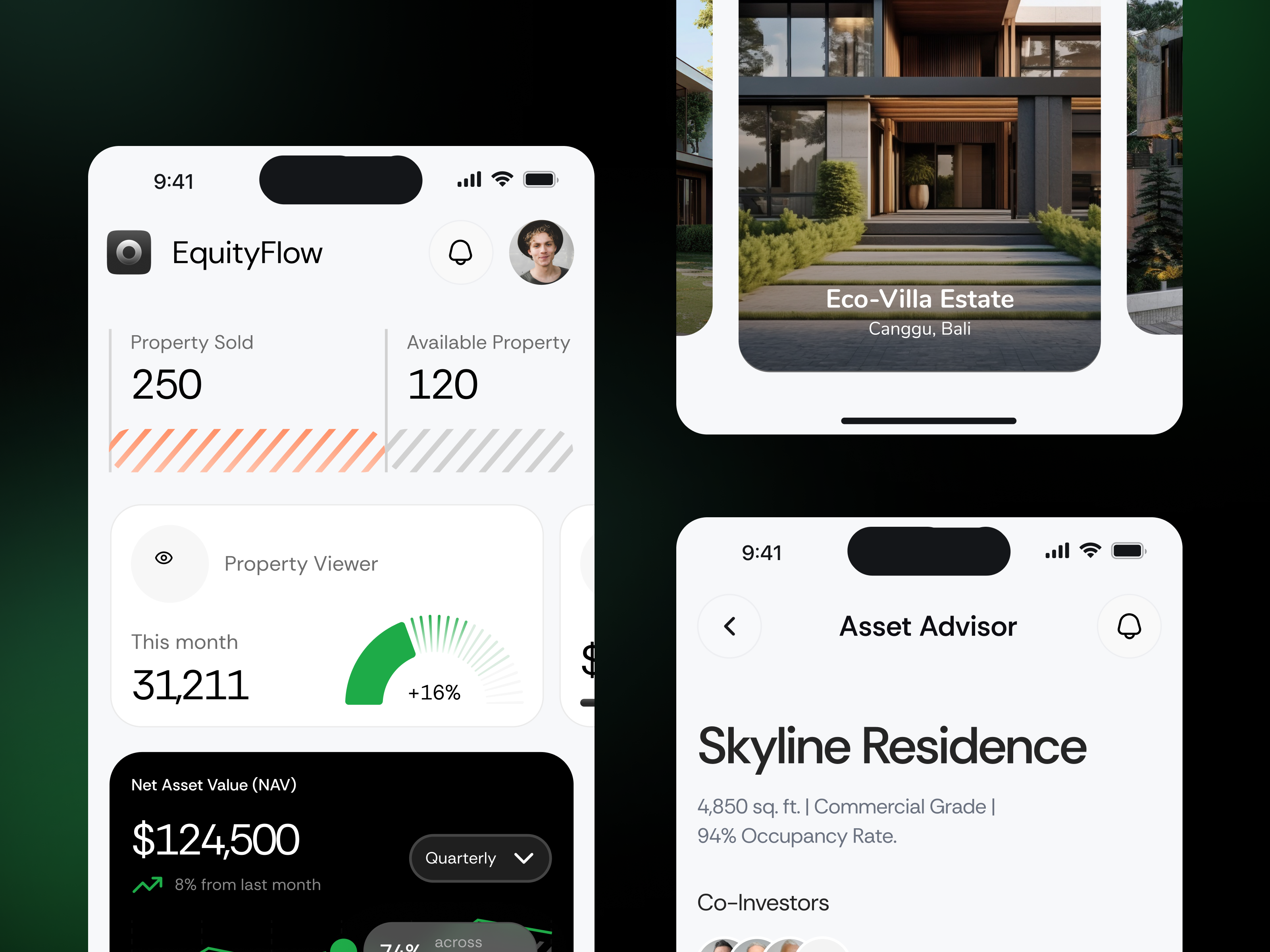 Example of Real Estate Website Design & Development