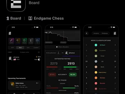 Endgame.ai on iOS animation caviar endgame.ai graphic design mobile motion graphics ui