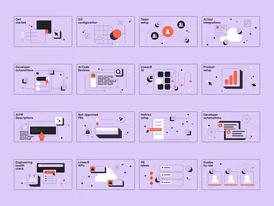 Product onboarding email campaign branding campaign design email graphic design illustration nurture onboarding product set up vector
