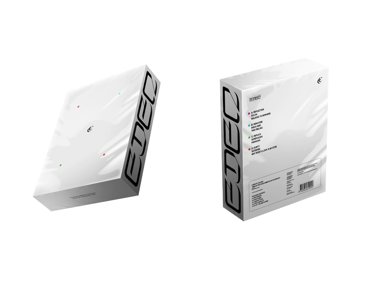 Example of Album Art & Physical Packaging Design