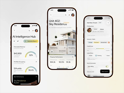 Mobile App Design for Property Management Platform