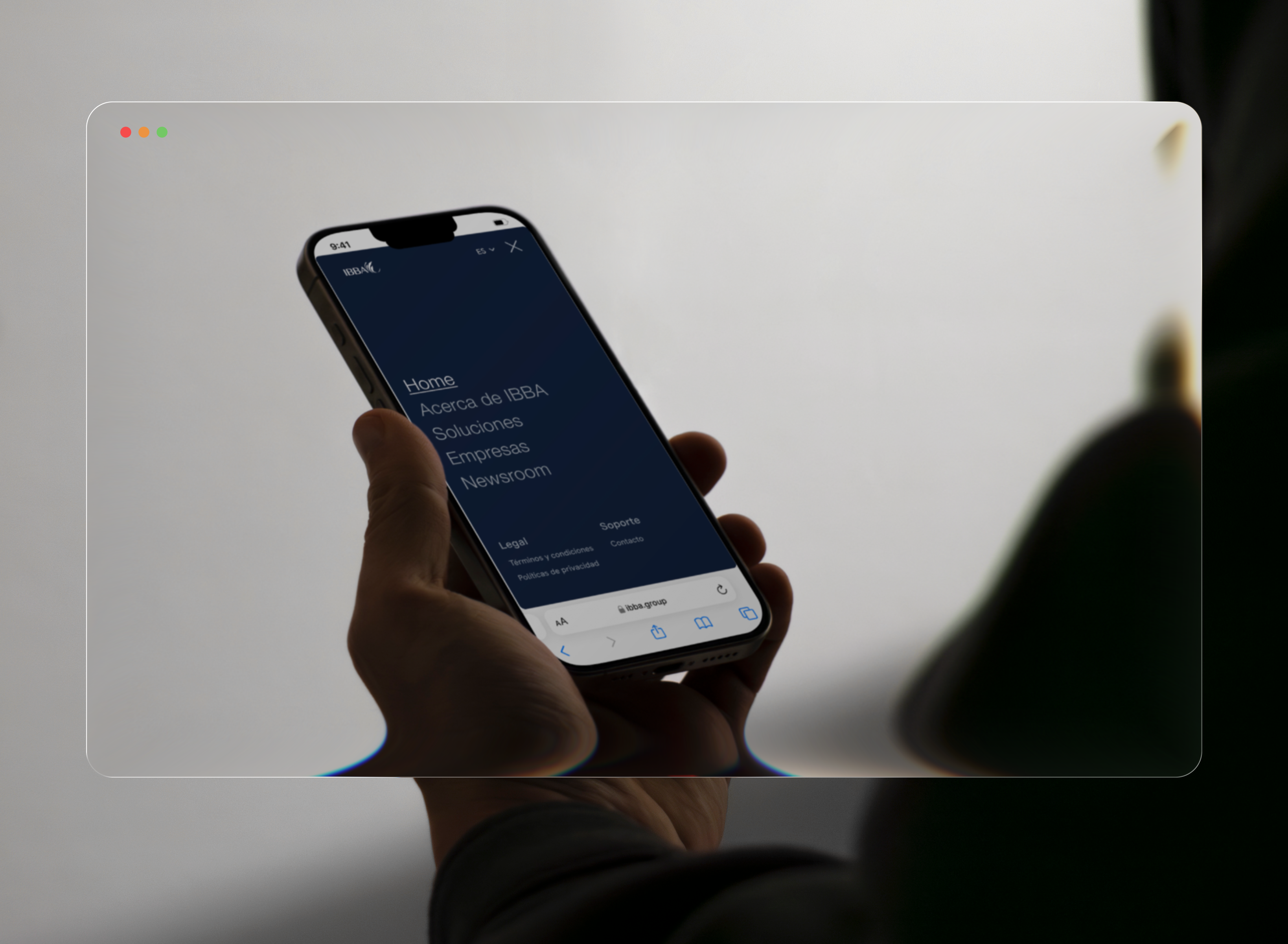 IBBA Group card fintech ui wallet web