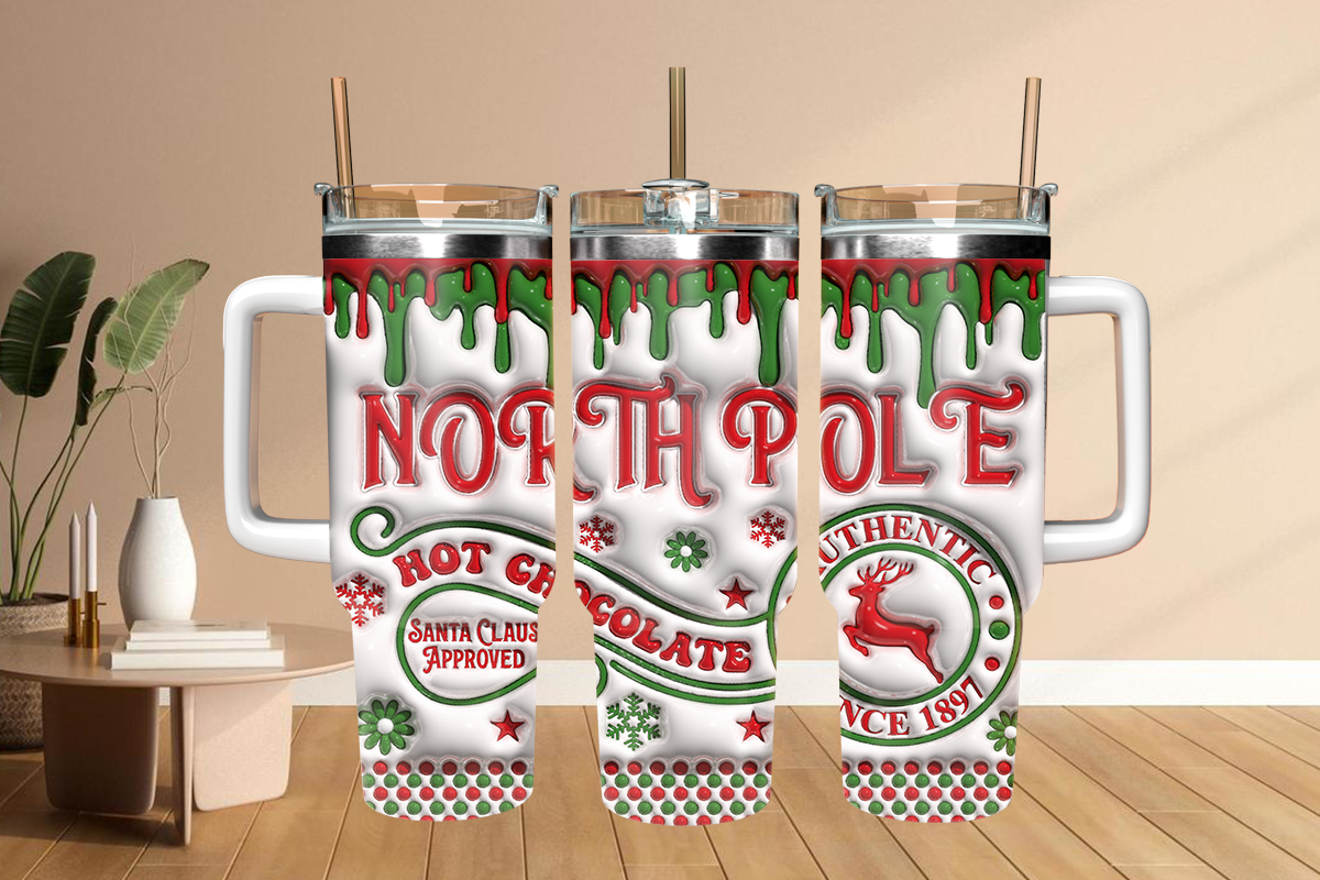 Example of I Will Design Custom 40oz Cup Design