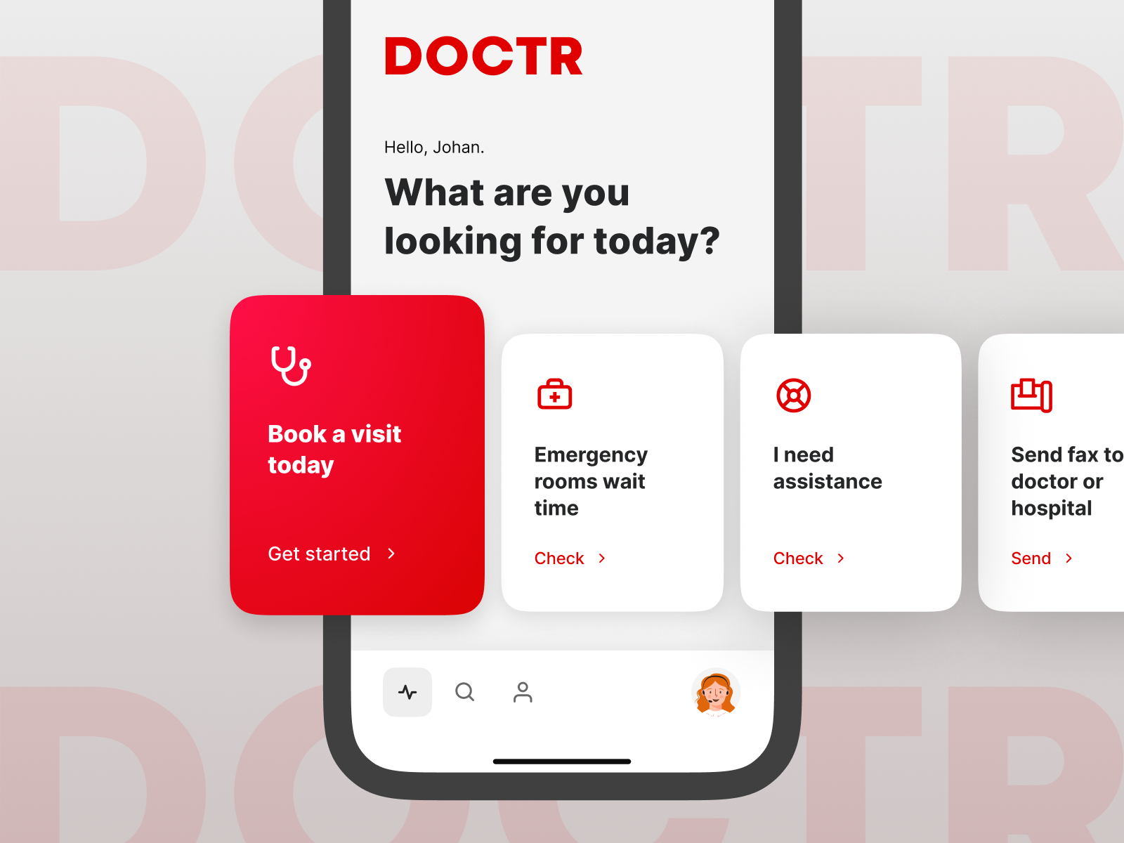 doctr-healthcare-assistant-by-alex-shulyak-on-dribbble