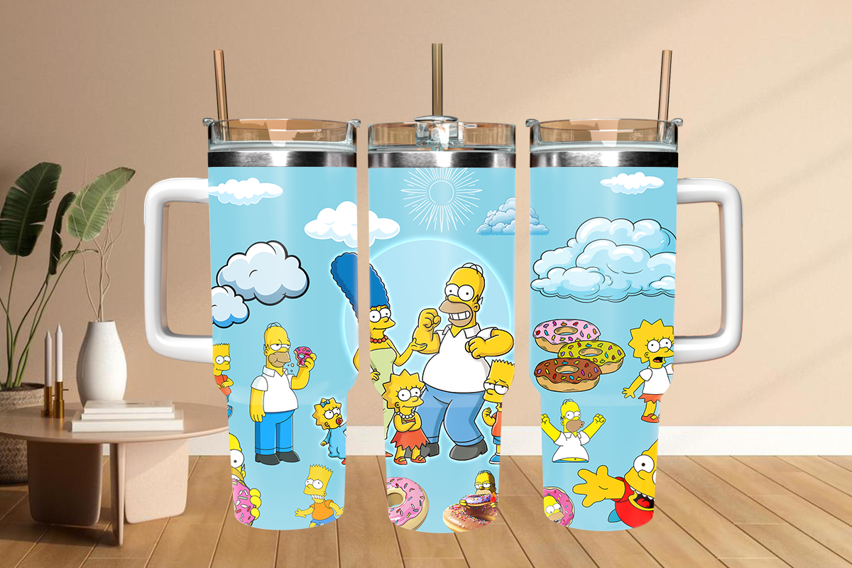 Example of I Will Design Custom 40oz Cup Design