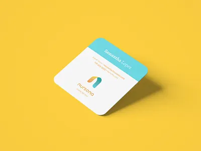 Nursona Brand System app branding business cards clean design gradient icon logo medical monogram n nurse travel tunnel ui vector watch