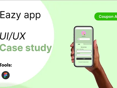 Eazy App on Mobile Case Study app branding design graphic design illustration logo typography ui ux vector