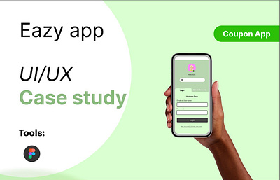 Eazy App on Mobile Case Study app branding design graphic design illustration logo typography ui ux vector