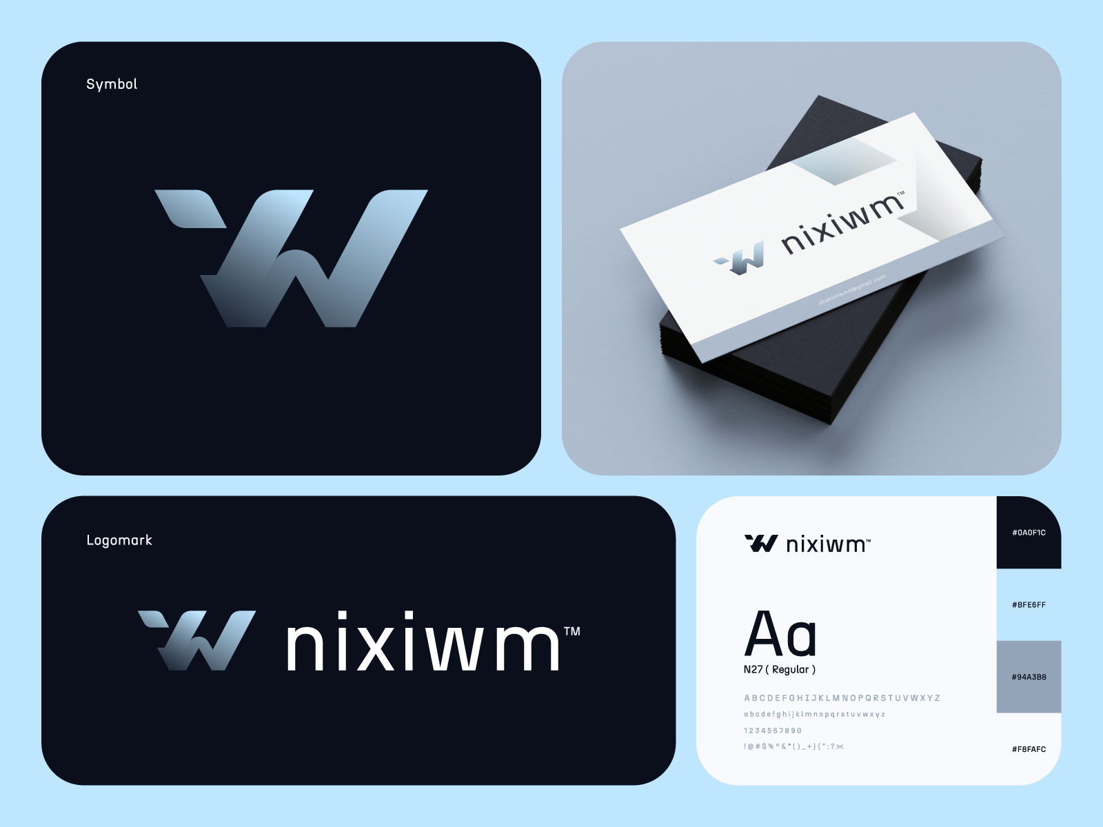 Modern NW Logo for Fintech, AI & SaaS Startup Brands abstract logo ai logo brandidentity branding fintech fintech logo fintech startup letter logo logo logodesign logomark logotype modern logo monogram logo saas saas logo startup branding tech logo w logo wn logo