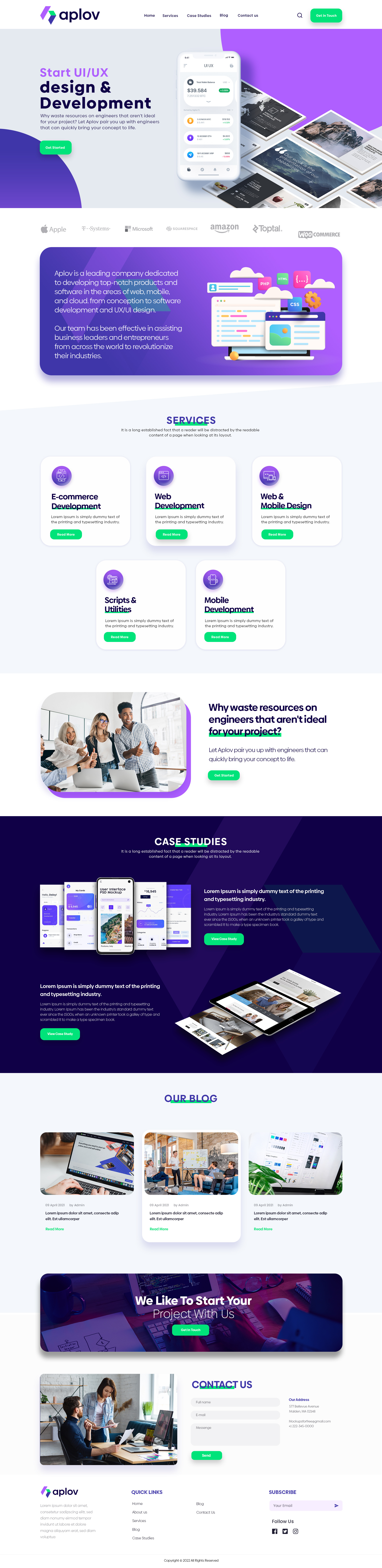 Aplov UI Design adobe xd figma graphic design ui user interface website