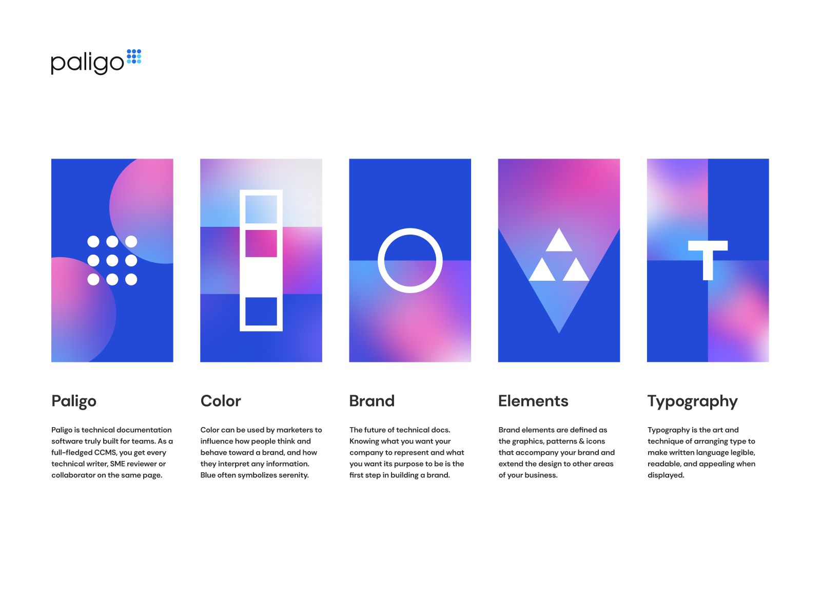 Example of Paligo Branding