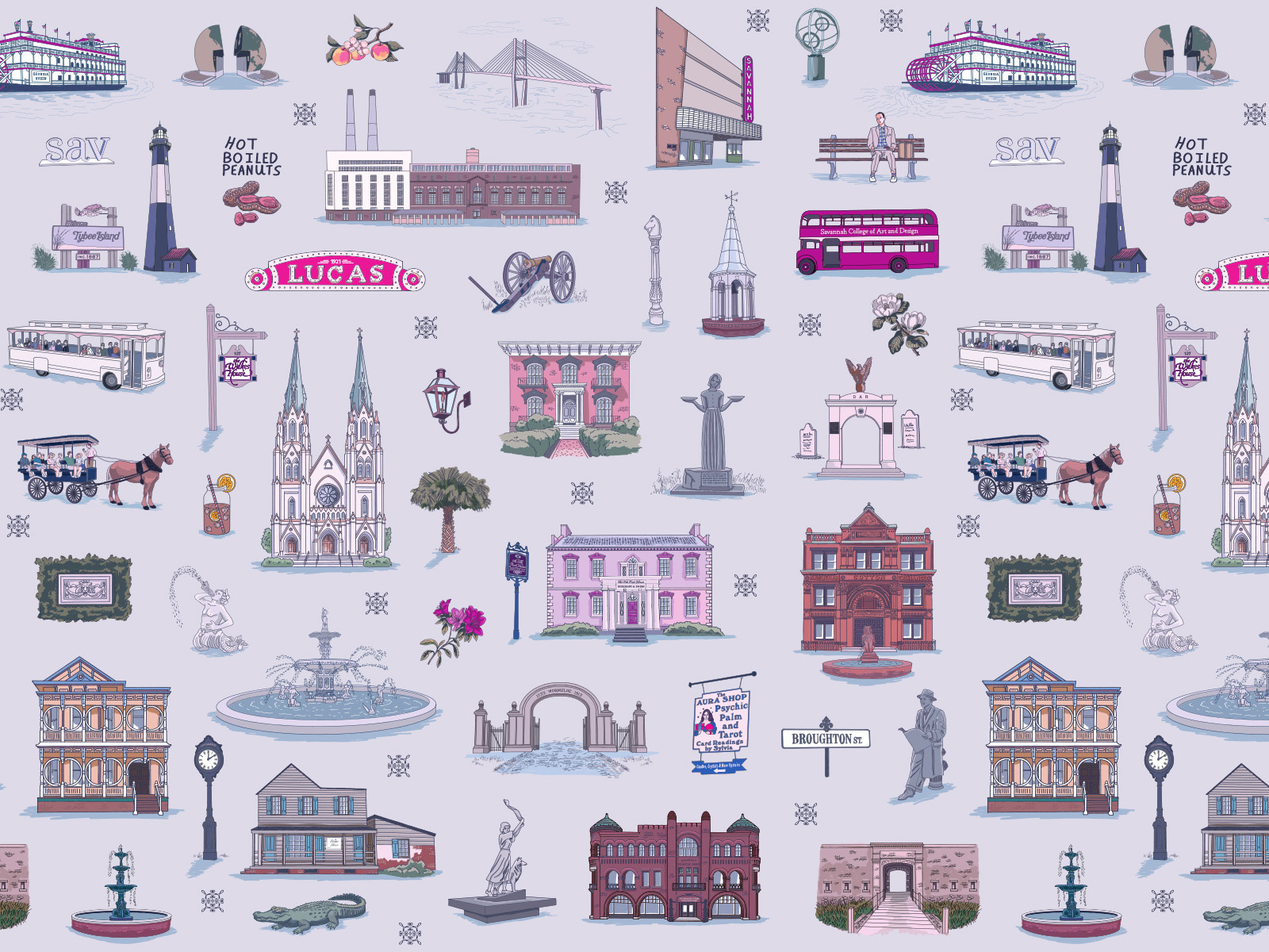 Savannah Storybook — Illustration & Pattern System