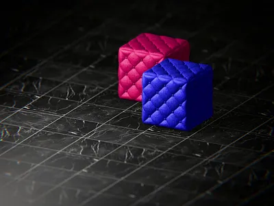 RollingCubes animation blender eevee motion graphics render