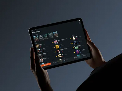 OTT Streaming App UI app interface digital product media app minimal app design mobile app design modern ui ott platform product design smart tv app streaming app tv app ui design ux design video streaming web app design