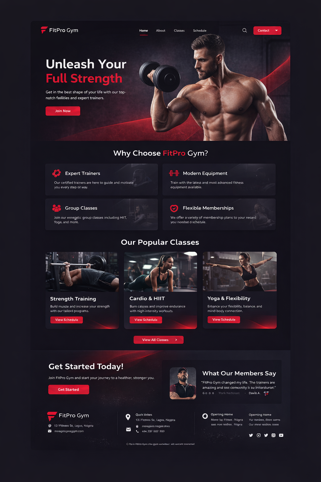 Example of UI/UX Dashboard & Website Designs