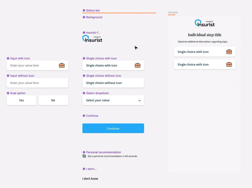 Dynamic Funnel Design with Figma design desktop figma figma design software financial fintech funnel graphic design website design