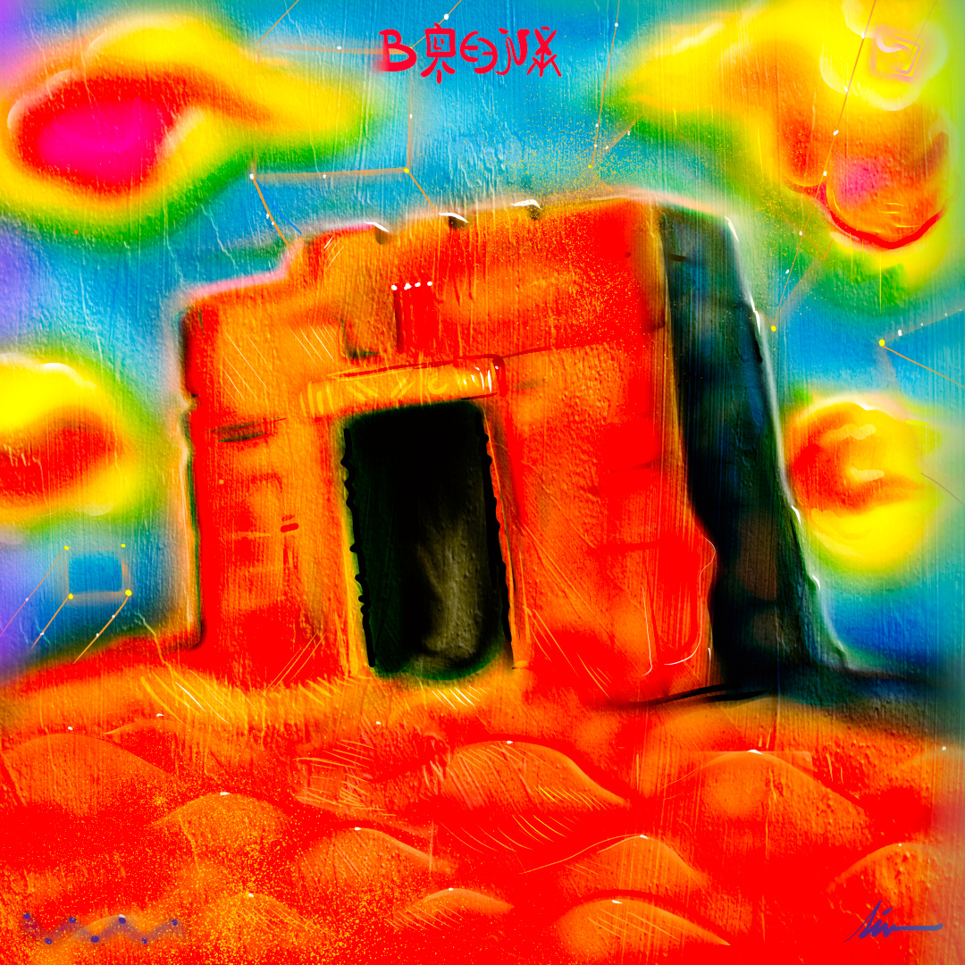 "Open Door" abstract art branding cartoon color pencil cover design door draw dream illustration music mystery open poster surrealism tee shirt water ink