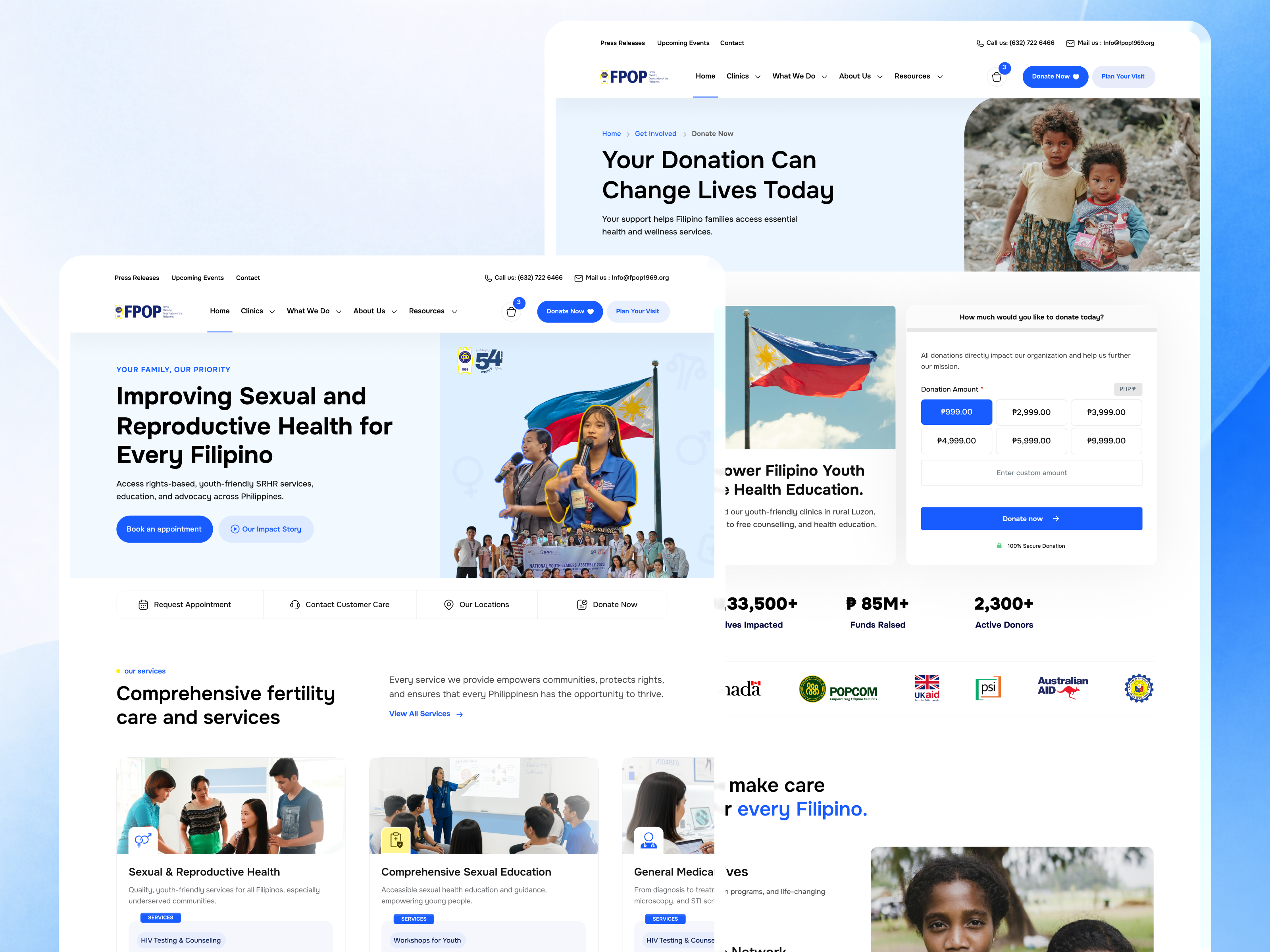 Example of Landing Page Design