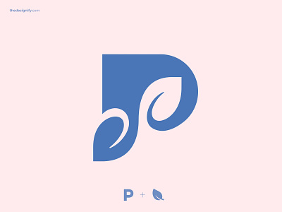 Leaf Logotype alphabet app artist design designer designs icon leaf letter logo logo design logo designer logo for sale logos logotype minimal p type visual identity web