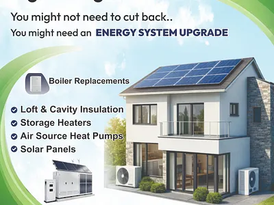 You might need an Energy System Upgrade graphic design