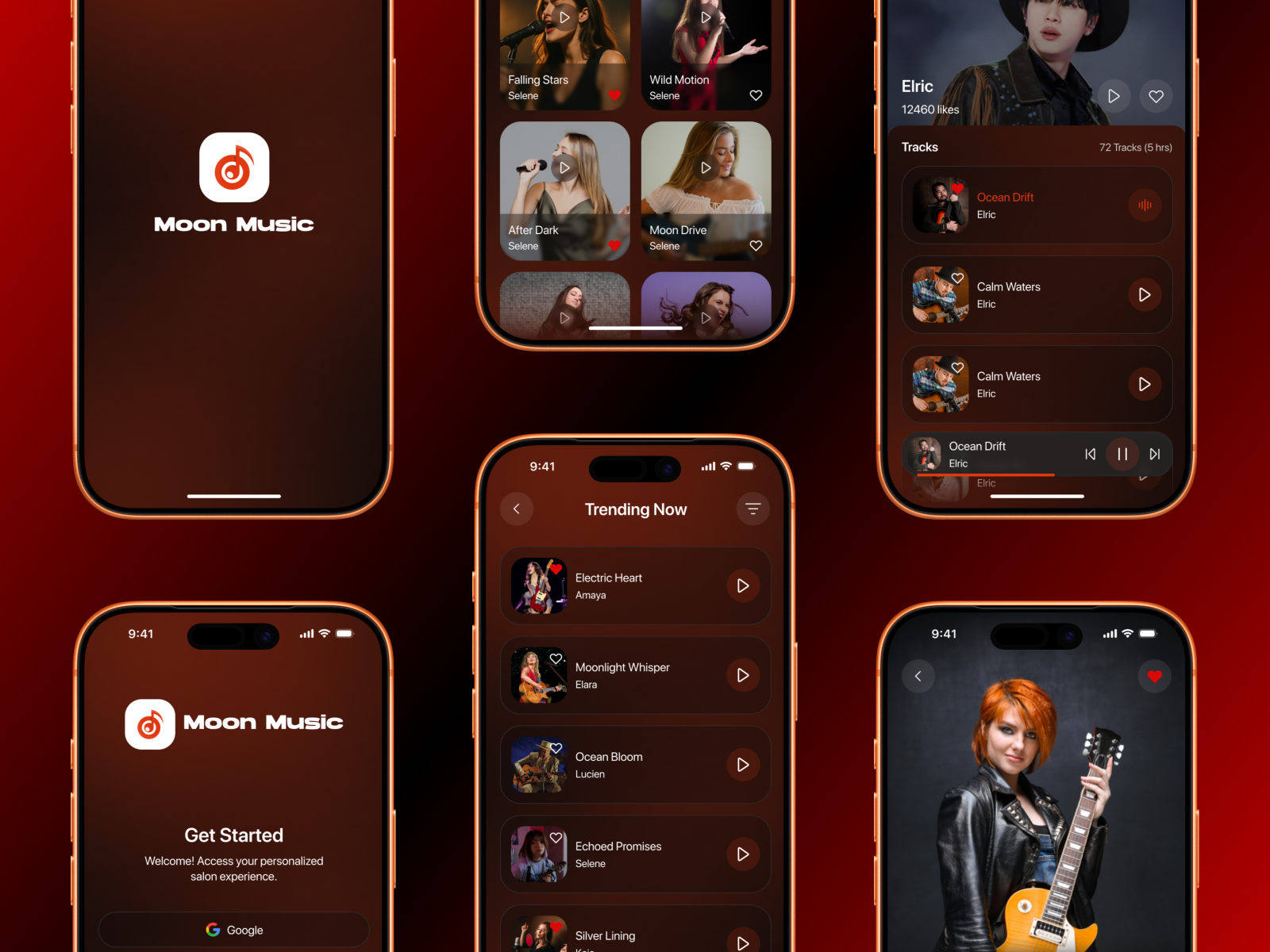 Music App UI Design app app ui figma ios ios app mobile app design music music app music app ui product design streaming app ui uiux uiux design ux