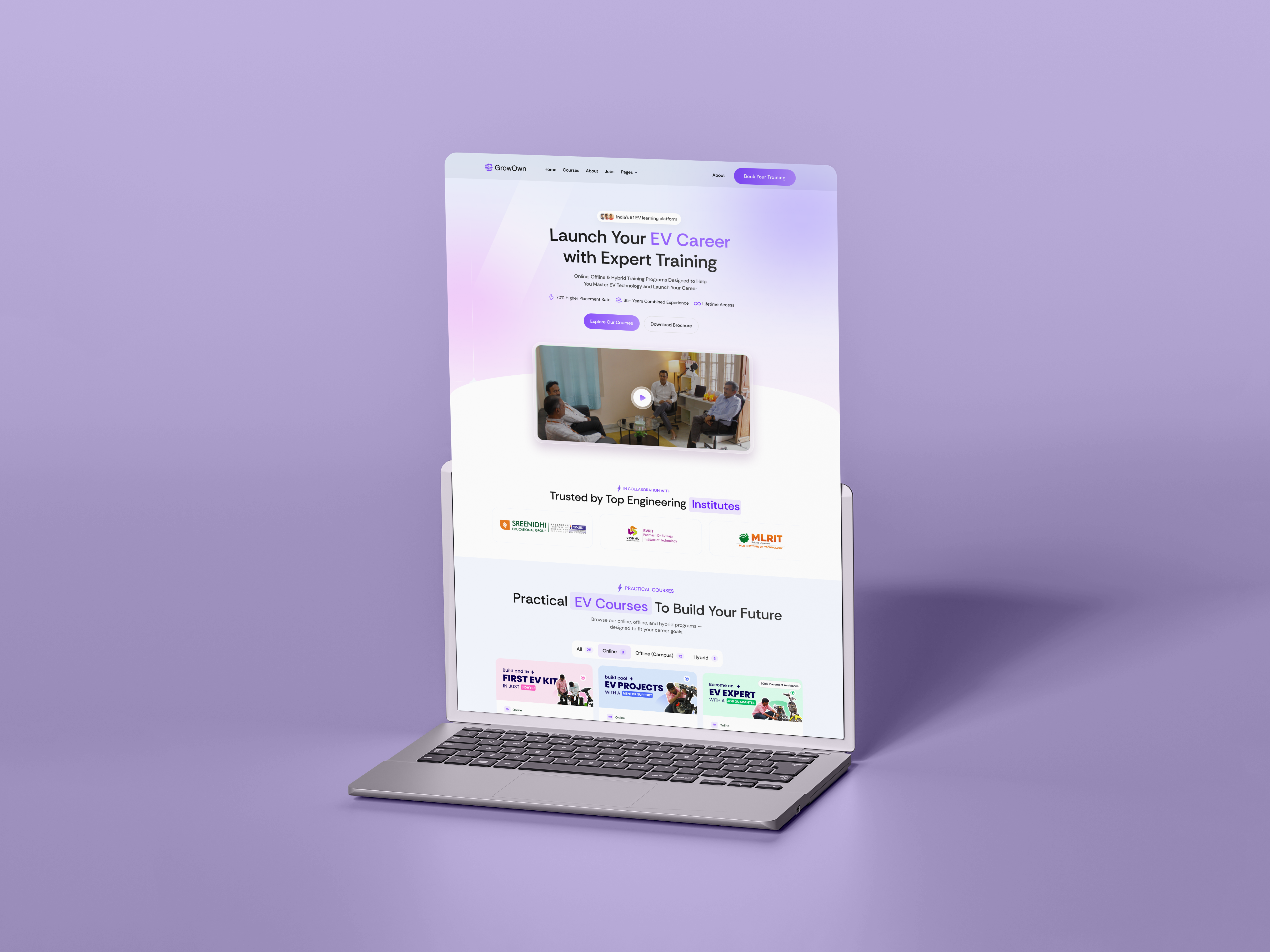 Example of Word Press Design & Development Service