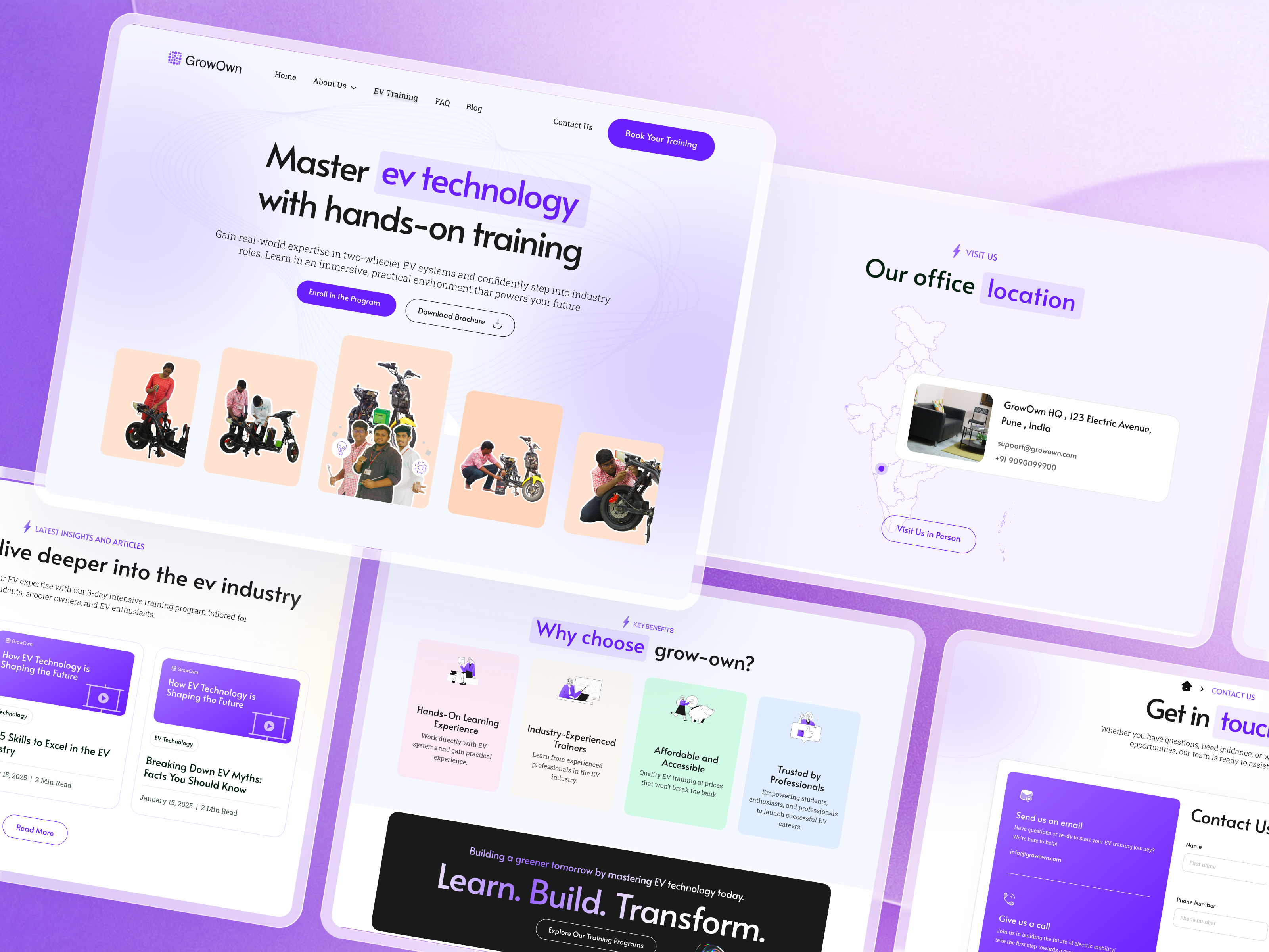 Example of Education & Ed Tech Websites 