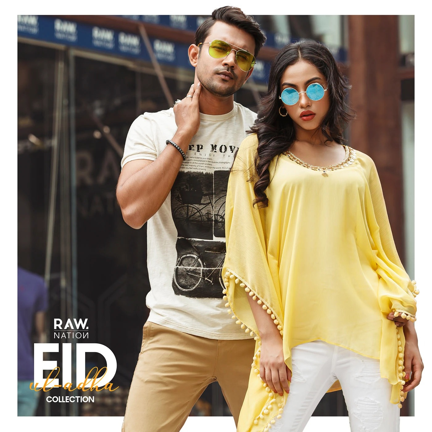 RAW NATION EID CAMPAIGN branding creative work manupulation photoshop