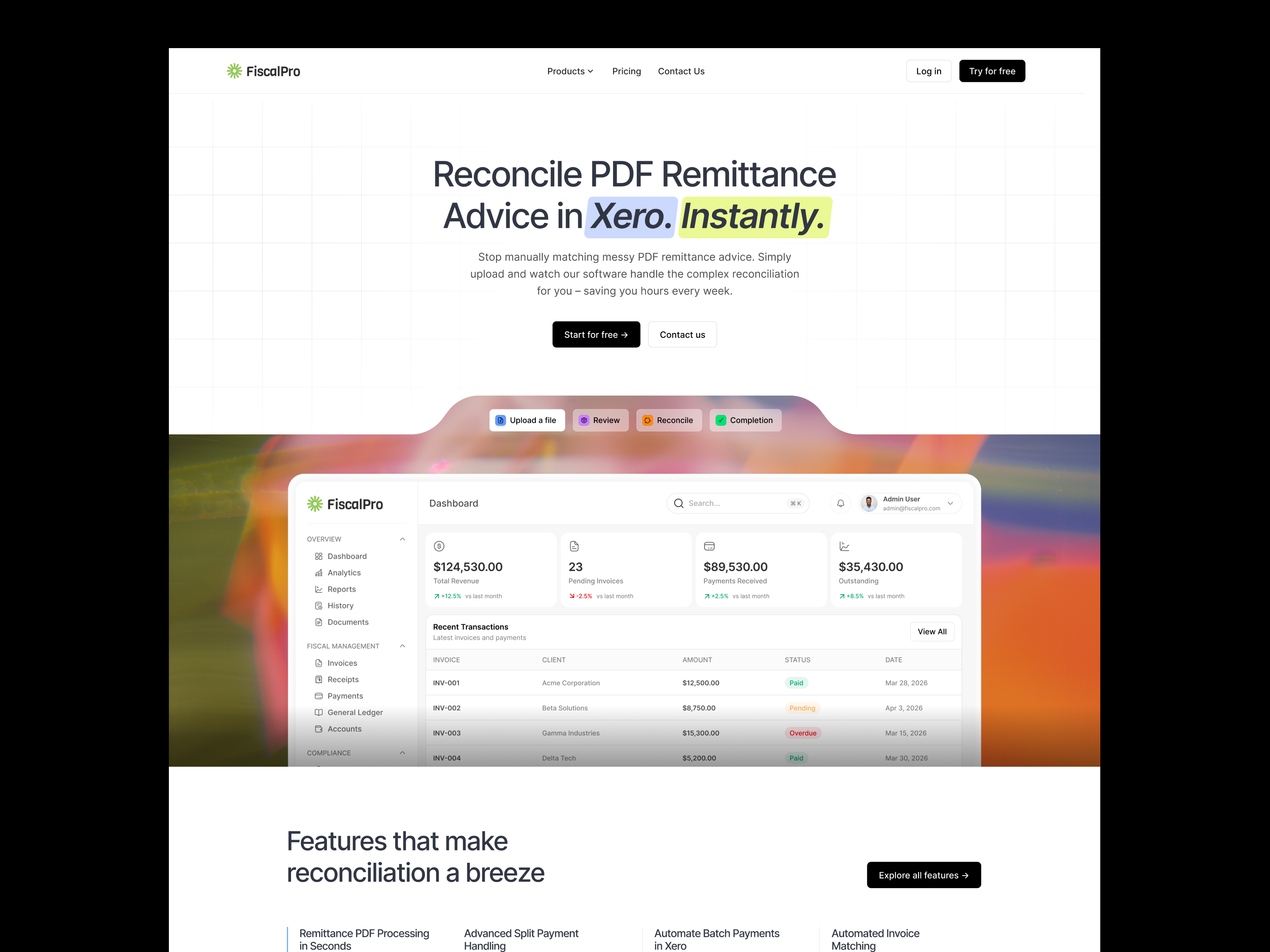 Example of Website Design & Development