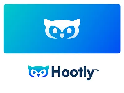 Hootly - Logo Design ai animal animal logo brand identity design branding creative logo cute freelance logo hootly illustration jeroen van eerden logo minimal logo design owl visual identity design