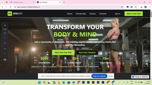 Figma Design to Webflow Design