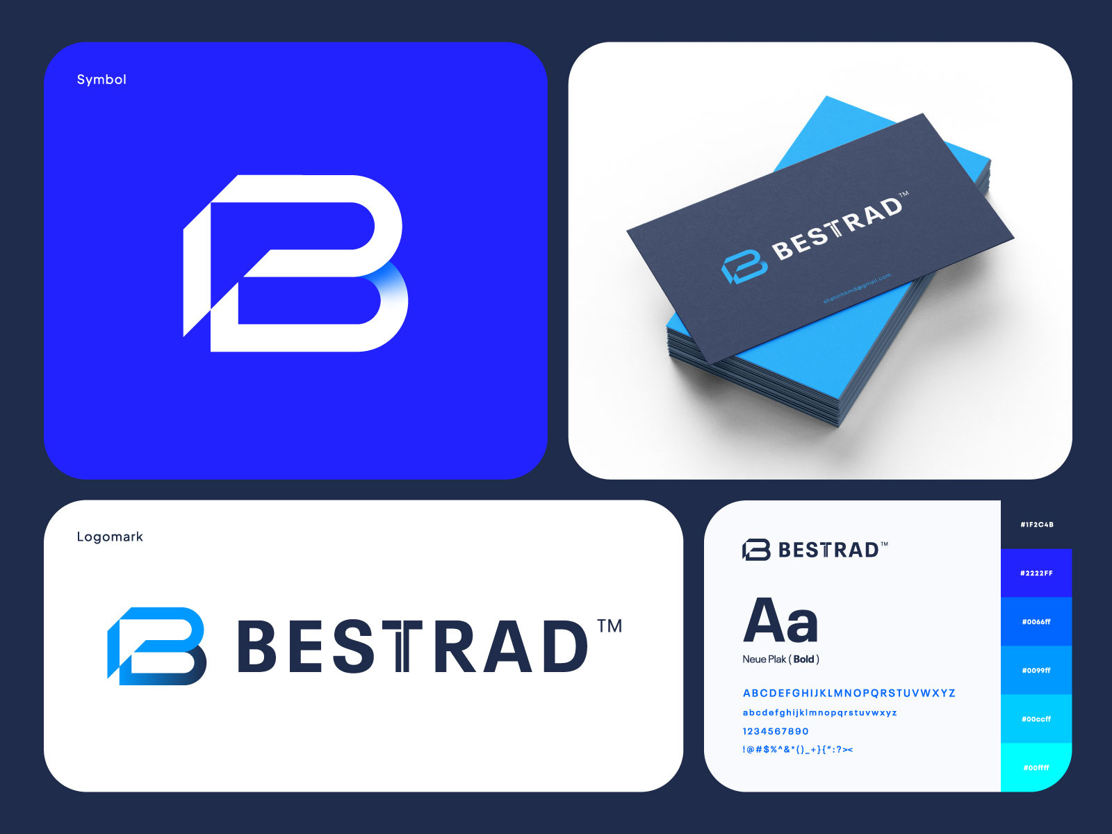 BESTRAD | Modern Fintech Logo Design & Brand Identity b logo design b monogram brandidentity branding digital branding fintech branding fintech logo fintech startup futuristic logo geometric b logo logodesign logomark logotype minimalist logo modern logo startup branding tech startup trading app trading logo