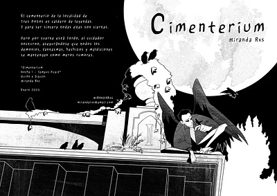 Cimenterium cartoon comic digital art historieta web comic