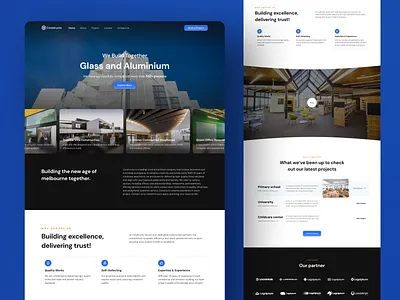 Constructo - Multipurpose Company Landing Page app architecture business clean company construction design framer home interior landing page mobile real estate responsive template ui ux web design webflow website