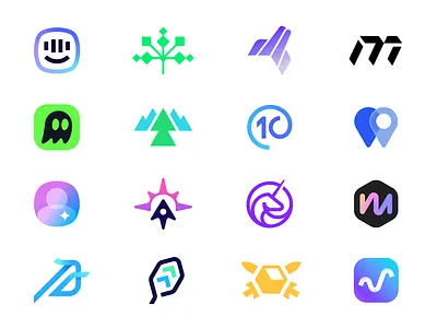 Logo Collection abstract logo branding identity logo logo collection logo design logofolio mark modern modern logo startup logo symbol tech logo