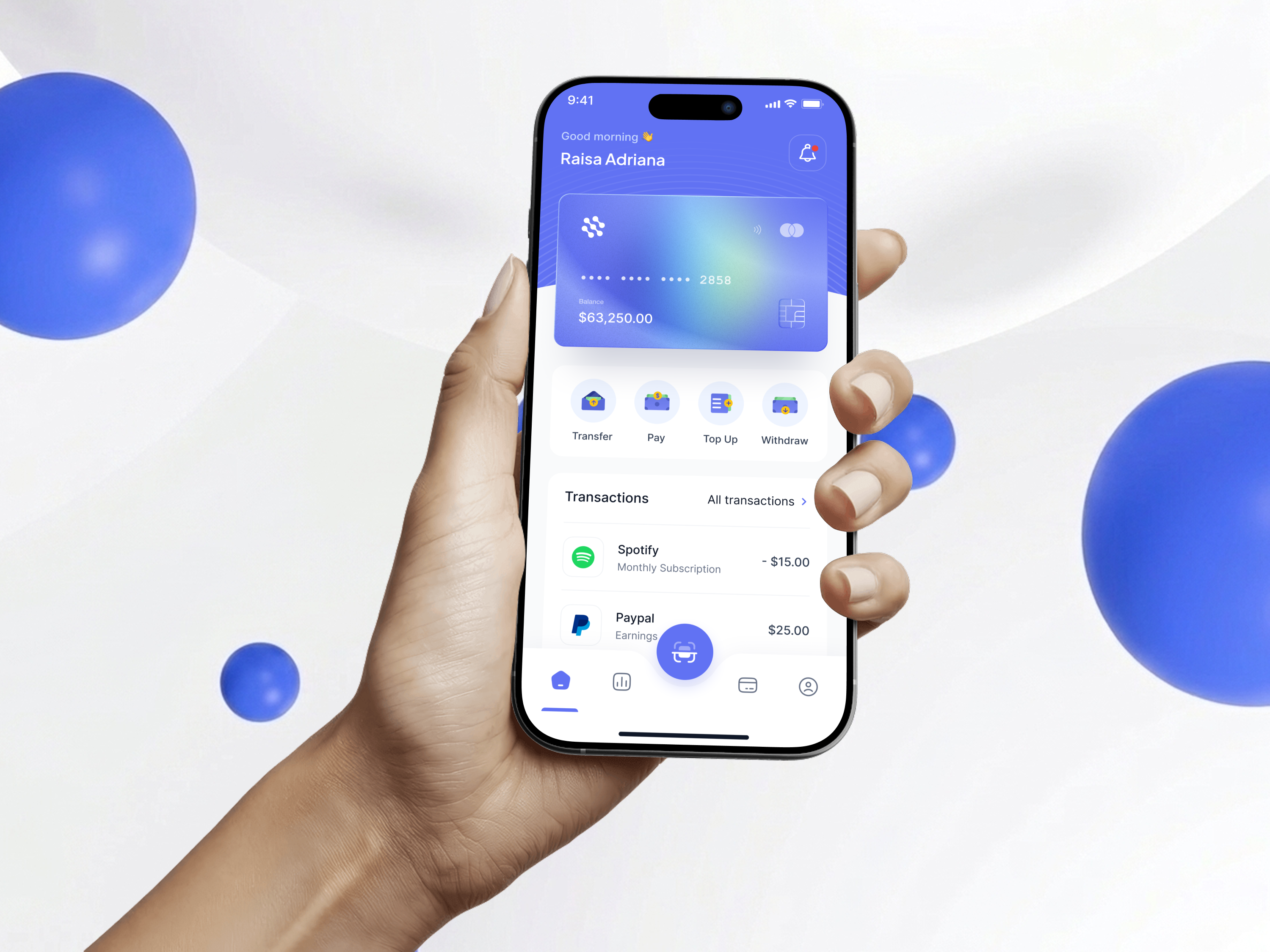 Smart Finance Mobile App UI analytics dashboard app ui inspiration banking app ui clean ui dashboard ui figma ui finance app financial app fintech design gradient mobile banking mobile dashboard mobile ui design modern app design money transfer app payment app ui user interface design wallet app