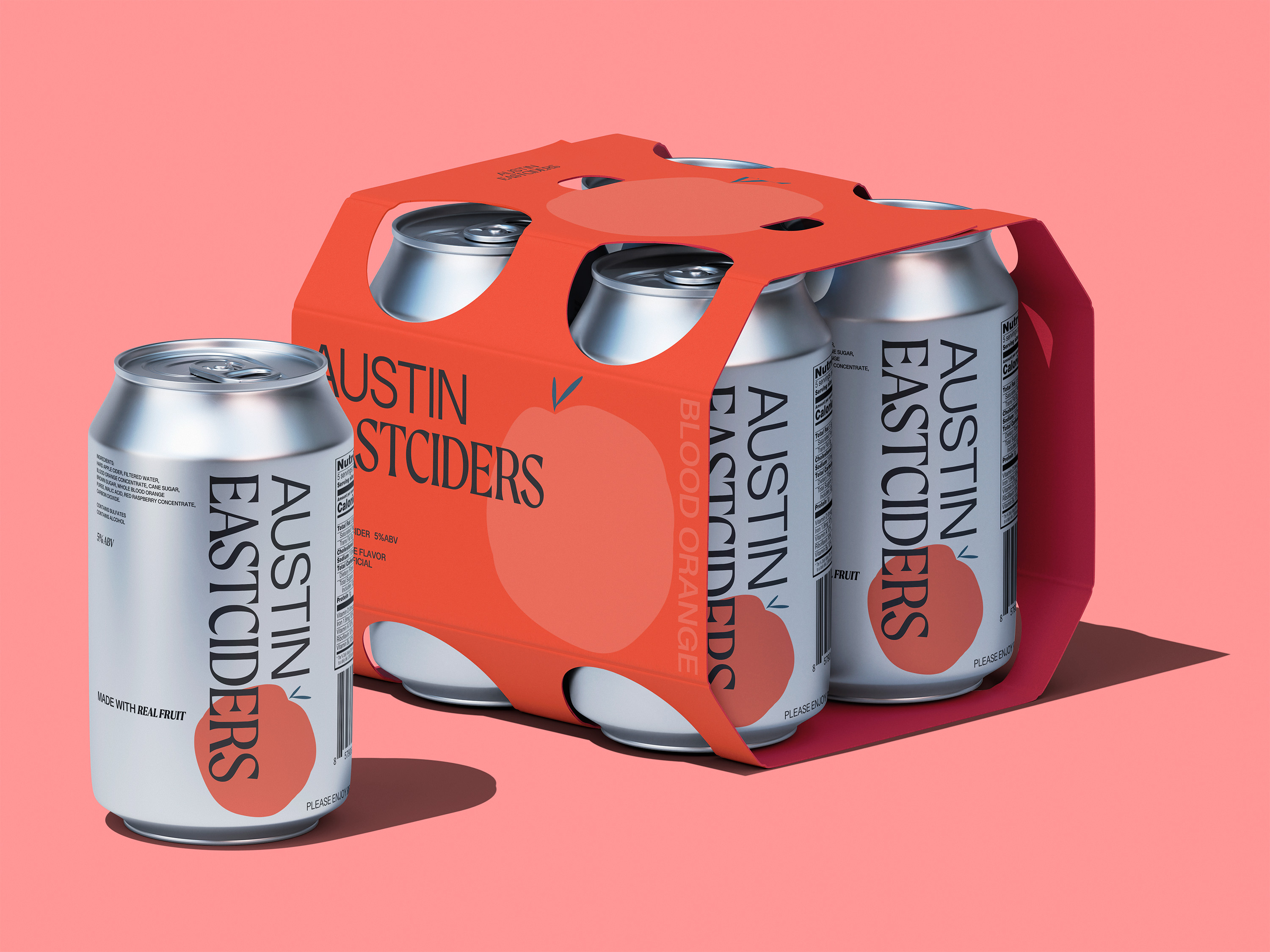 spec packaging for austin eastciders branding graphic design illustration packaging