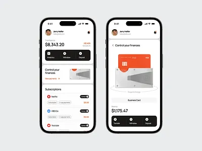 Wallet Mobile App 3d app branding clean design digital finance fintech illustration logo minimal mobile ui website